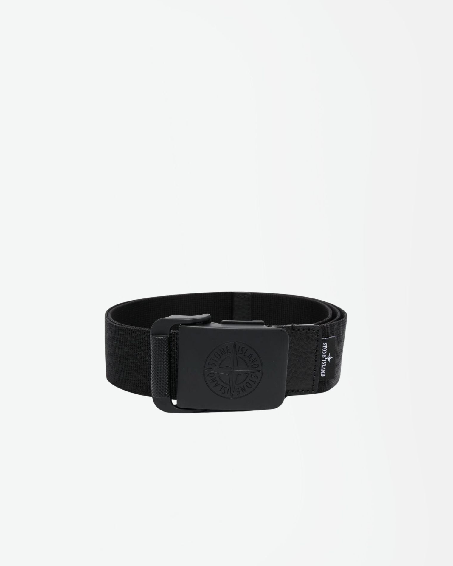 791594873 CINTURÓN PLACA SARGA STONE ISLAND F5M NEGRO