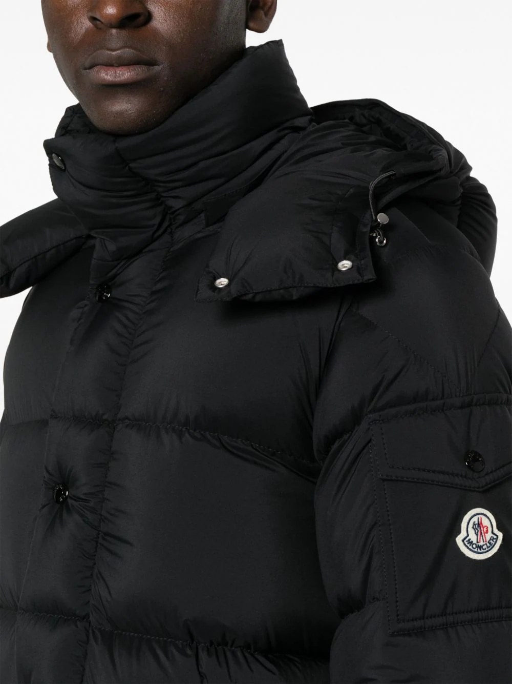 1C0001553333 "HANOVERIAN" PLUMIFERO LARGO CAPUCHA "MONCLER" F5M