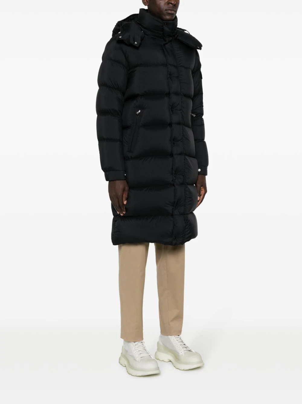 1C0001553333 "HANOVERIAN" PLUMIFERO LARGO CAPUCHA "MONCLER" F5M