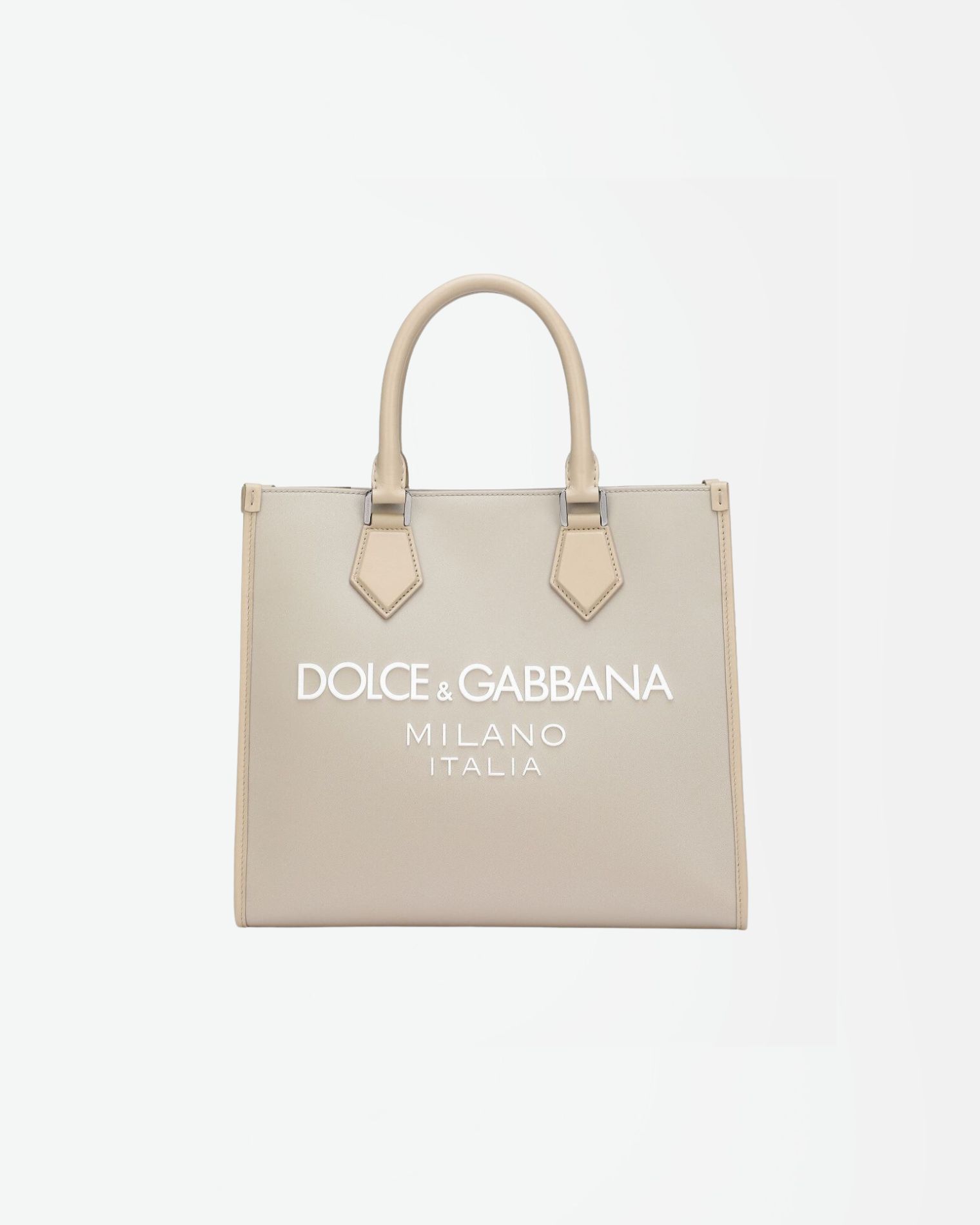 BM2272AG182 BOLSO TOTE MINI NYLON CON LOGO DG CONTRASTE 