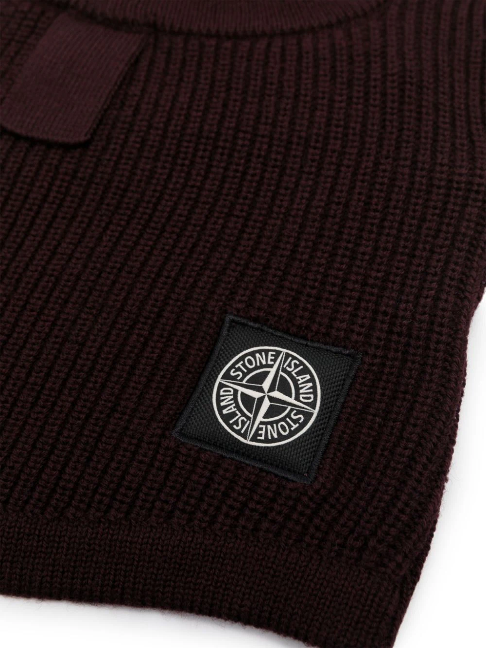 7915N11C3 GORRO VERDUGO PUNTO INGLES STONE ISLAND F5M NEGRO