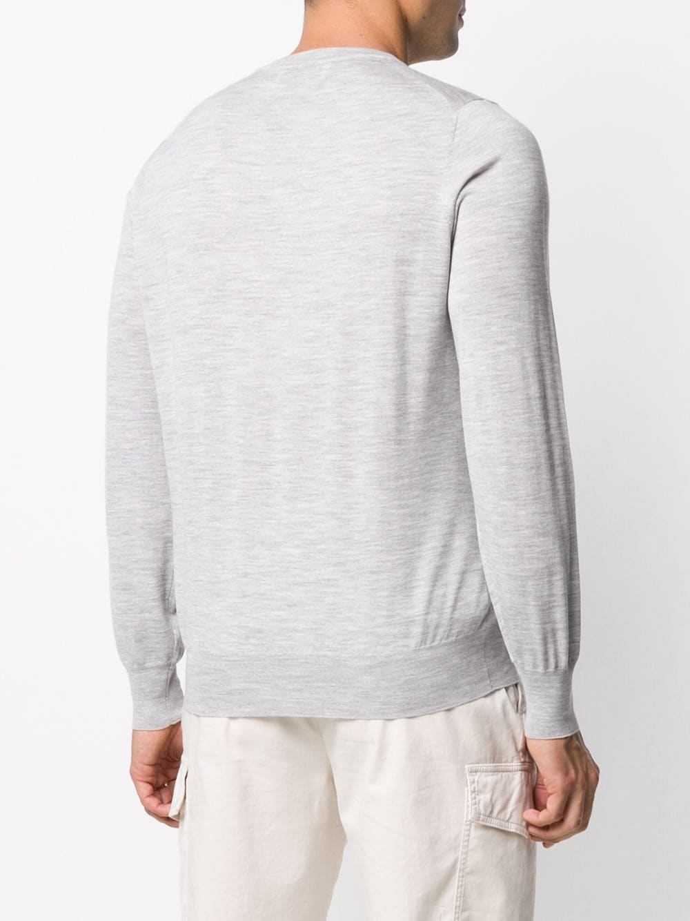 M2400162  SUETER  PICO LANA CASHMERE "BRUNELLO CUCINELLI" F5M F9M - gris