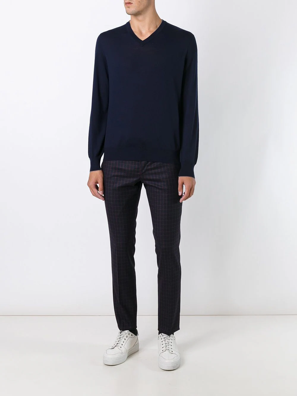 M2400162  SUETER  PICO LANA CASHMERE "BRUNELLO CUCINELLI" F5M F9M - marino