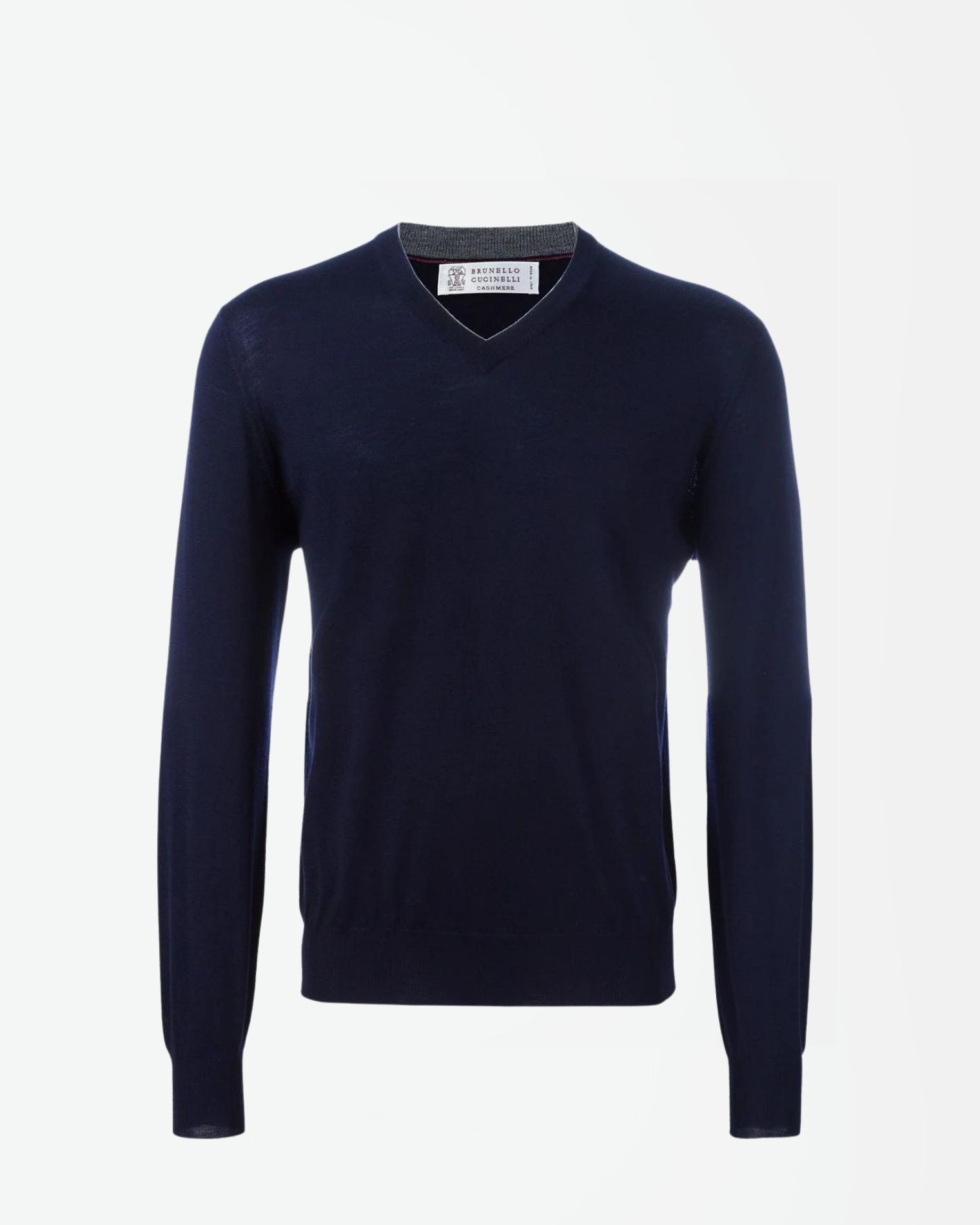 M2400162  SUETER  PICO LANA CASHMERE "BRUNELLO CUCINELLI" F5M F9M - marino