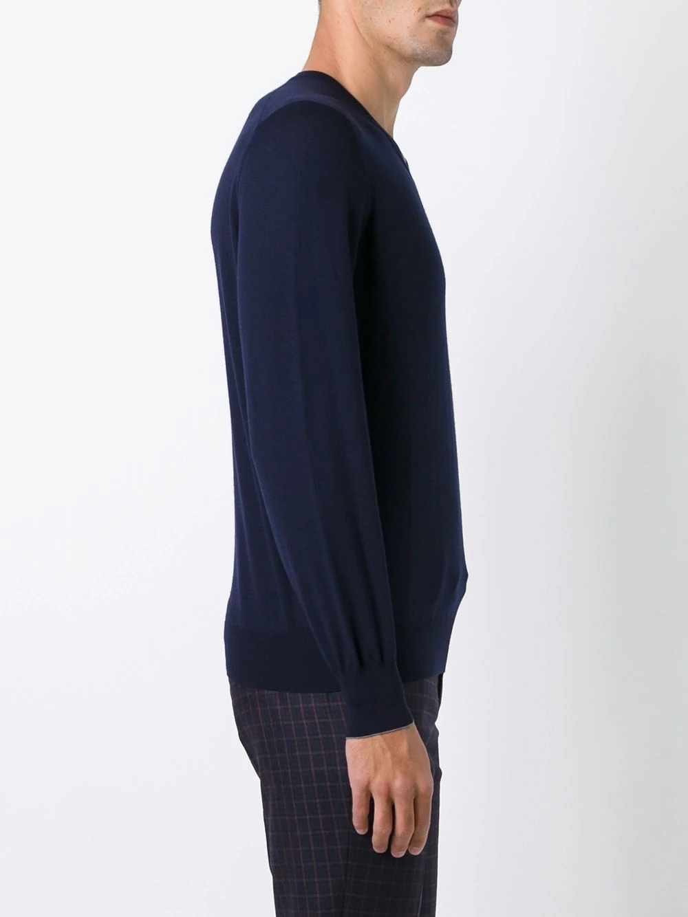 M2400162  SUETER  PICO LANA CASHMERE "BRUNELLO CUCINELLI" F5M F9M - marino