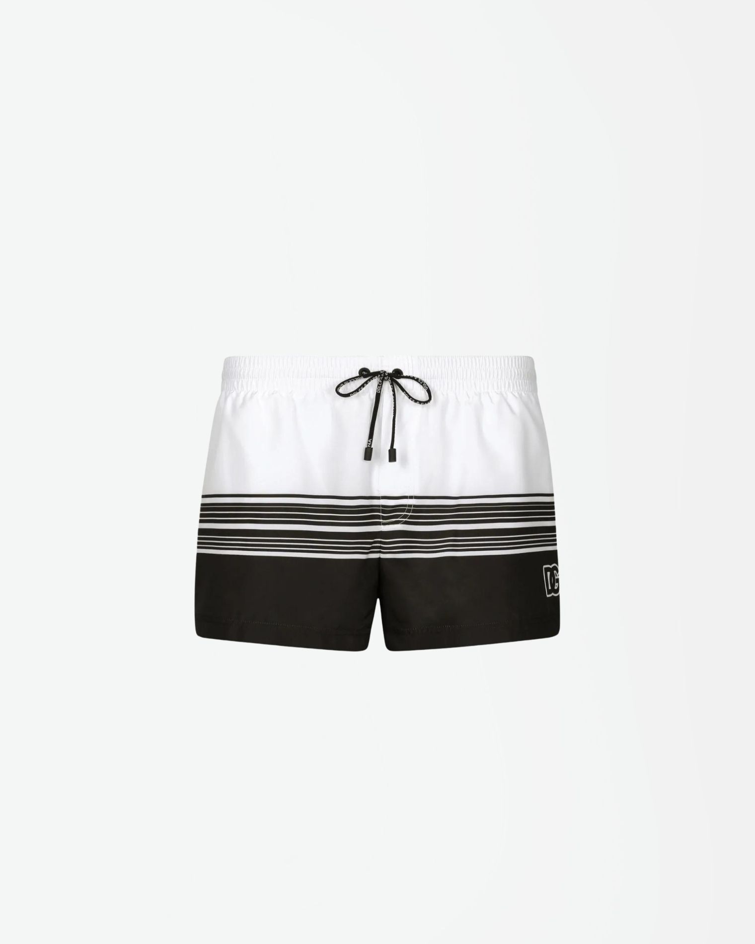 M4A06T FIM35 BAÑADOR BICOLOR RAYAS DOLCE & GABBANA F6M  BLANCO NEGRO