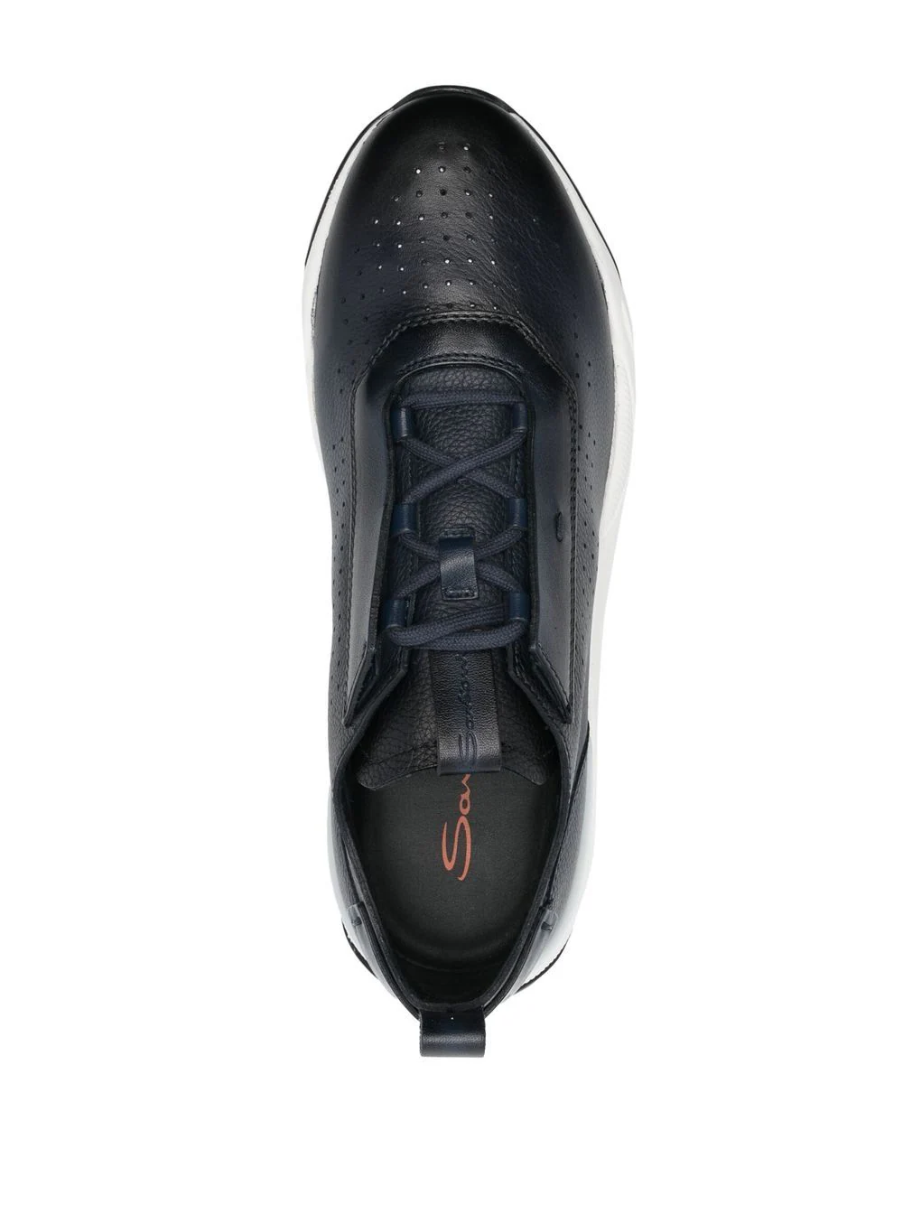 MBHR22012ANEPATFN20 SNEAKER RUNNING PIEL BRUÑIDA "SANTONI" S6M