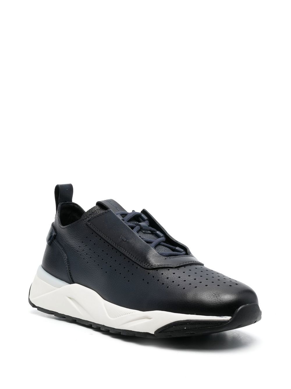 MBHR22012ANEPATFN20 SNEAKER RUNNING PIEL BRUÑIDA "SANTONI" S6M