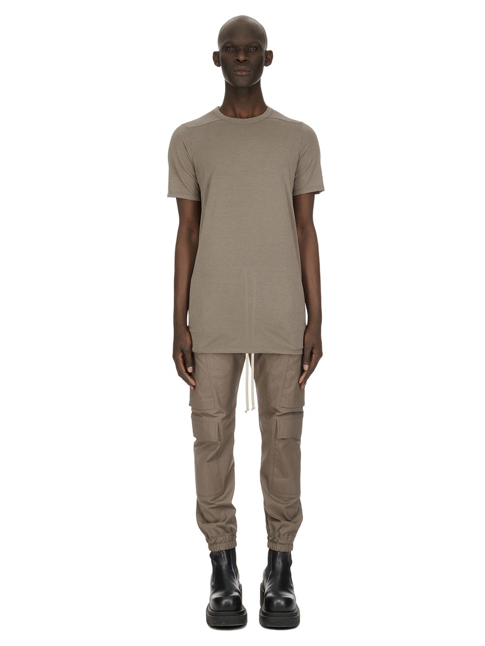 RU01D3337BA "MASTODON CARGO" PANTALÓN  NUEVO CARGO FELPA "RICK OWENS" S6M