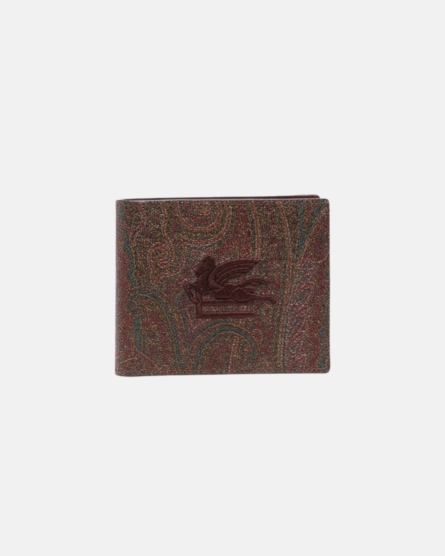 1F5577863 CARTERA ESTAMPADA LOGOS ETRO F5M TEJA