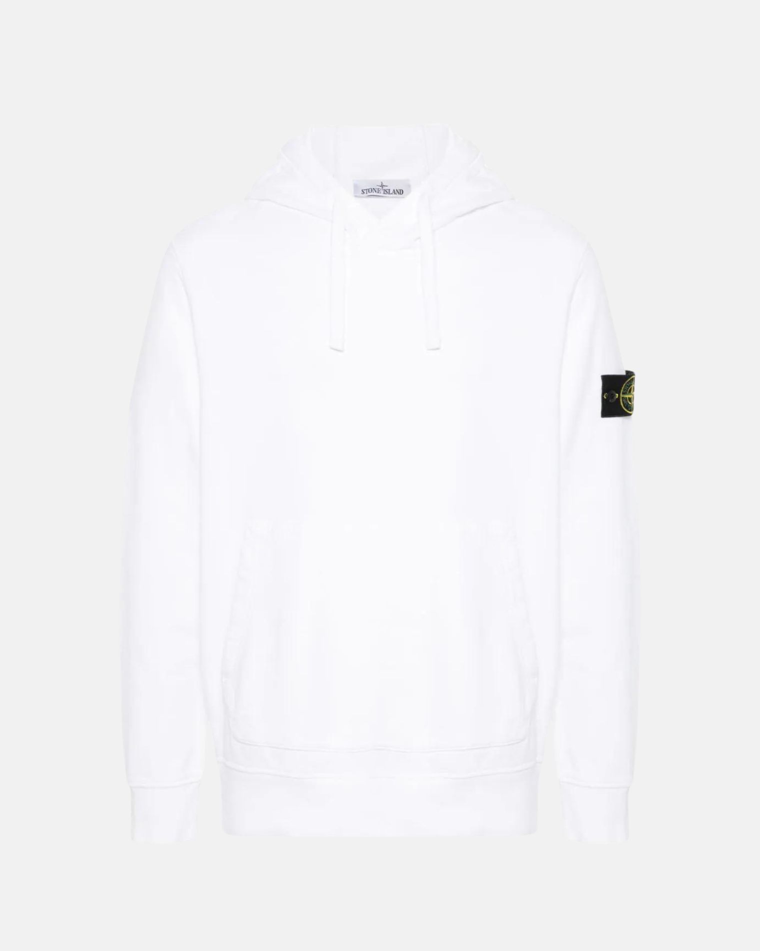 811564151 SUDADERA CAPUCHA STONE ISLAND F6M BLANCO