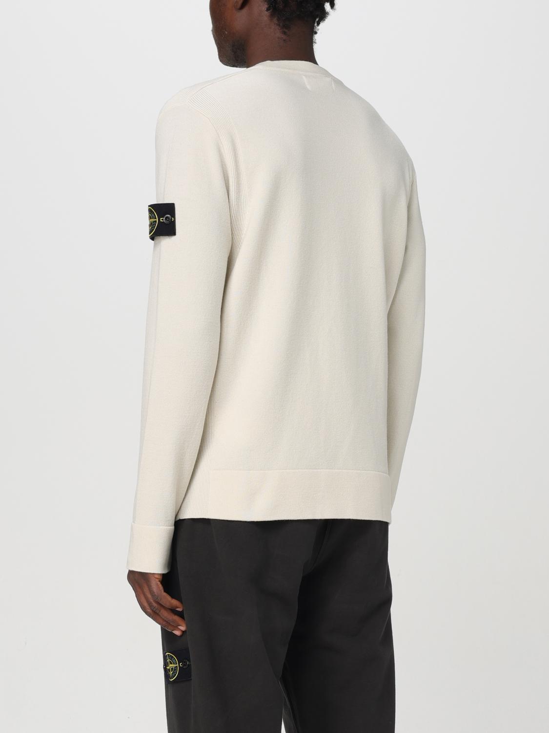 8115526A1 SUETER CUELLO REDONDO LANA "STONE ISLAND" F6M - crudo