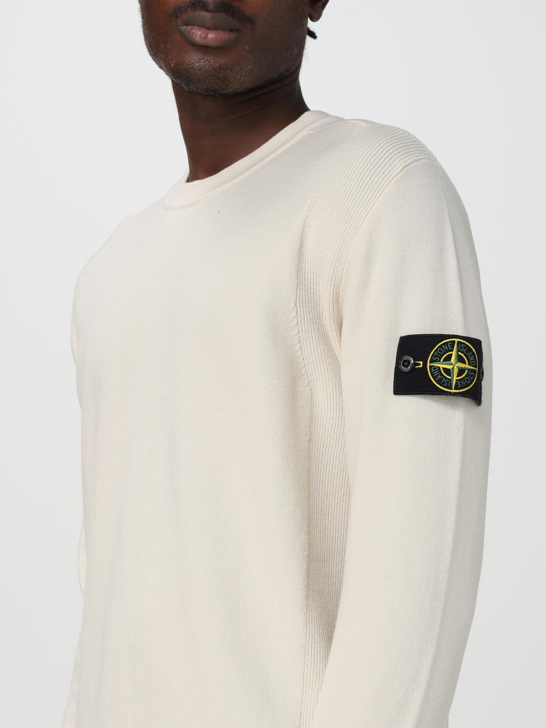 8115526A1 SUETER CUELLO REDONDO LANA "STONE ISLAND" F6M - crudo