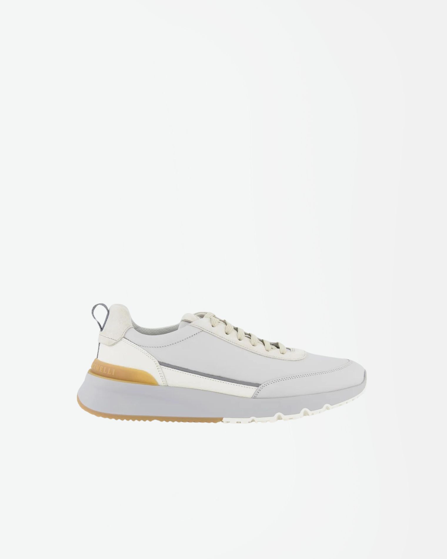 MZULSCO278 SNEAKER "RUNNING" PIEL "BRUNELLO CUCINELLI" F7M - gris