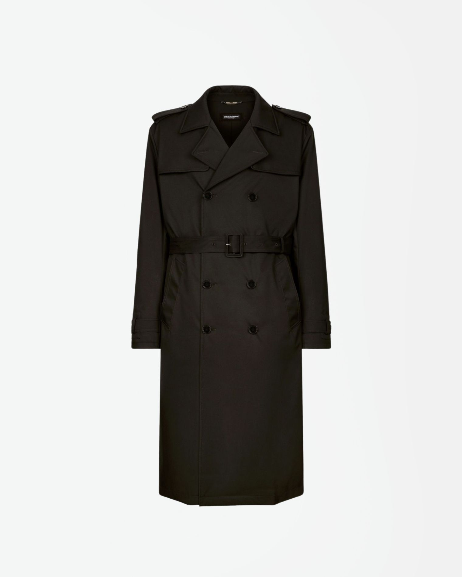 G042RTFUS0D TRENCH NYLON DOLCE & GABBANA F7M NEGRO