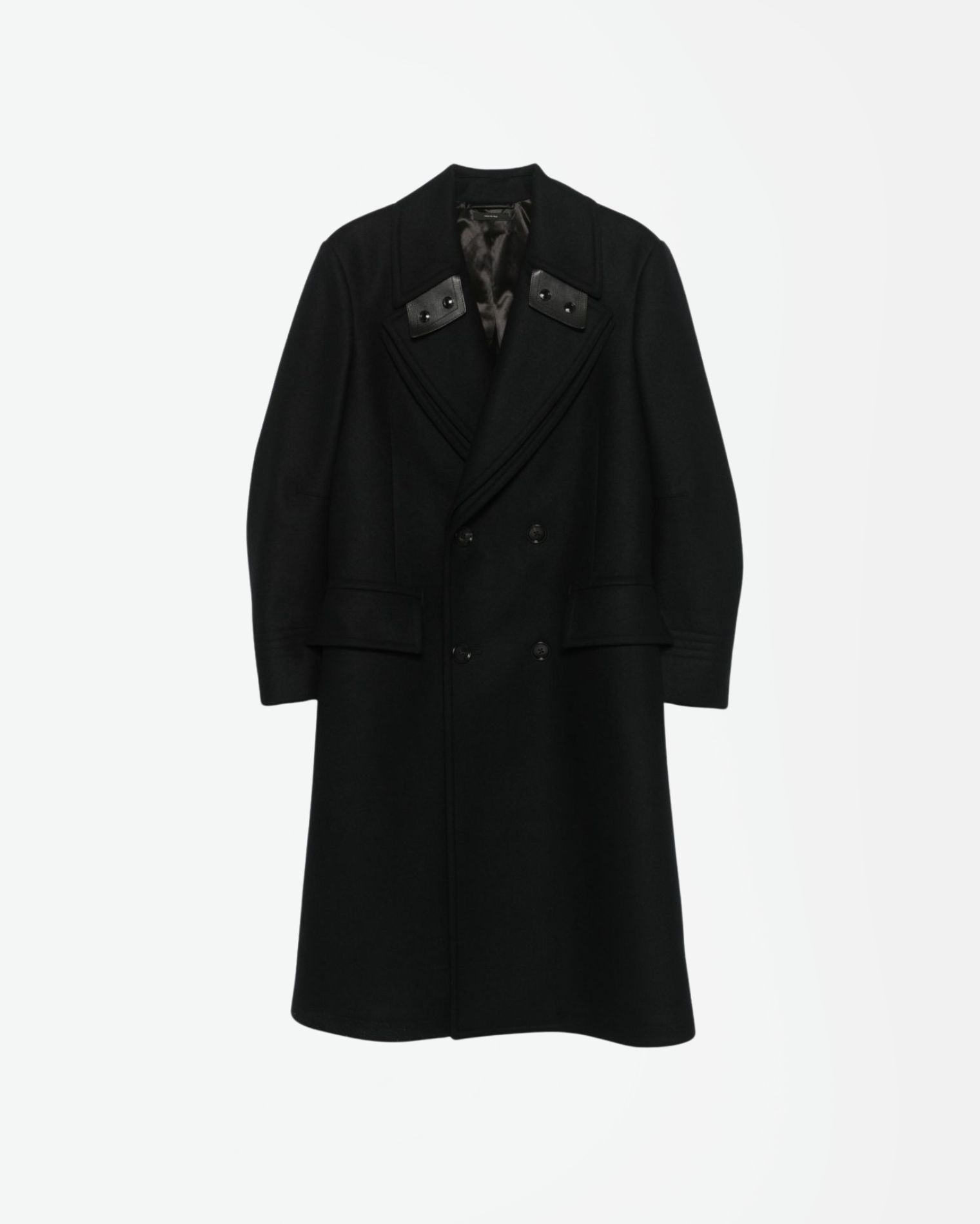 OCL009FMW032F24 ABRIGO BIKER TWILL JAPONES TOM FORD F7M NEGRO