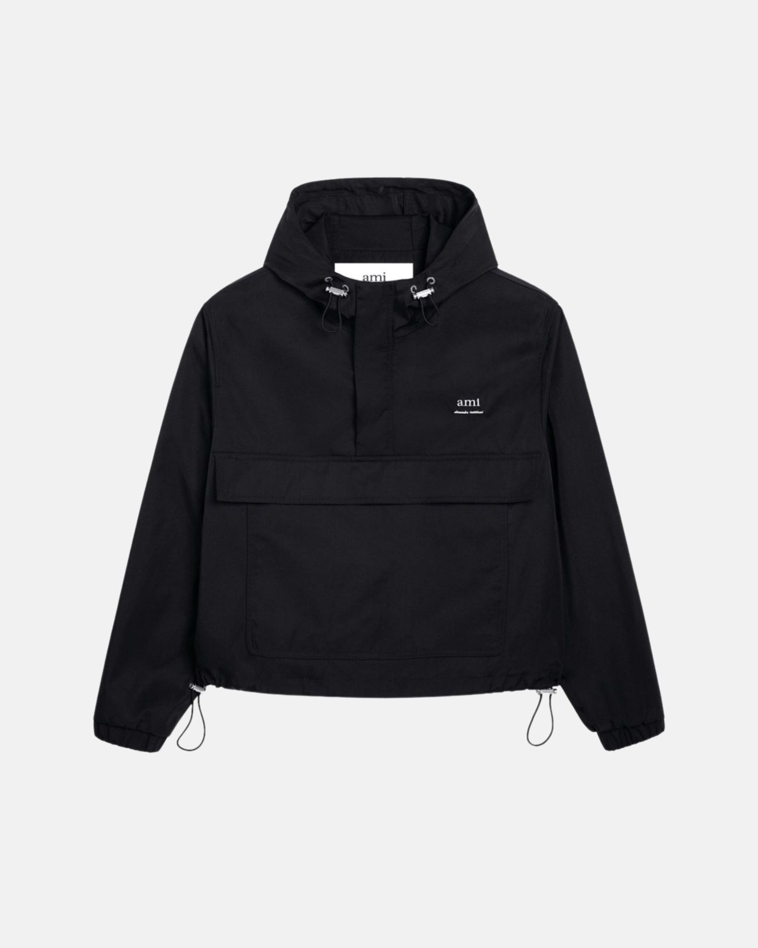 UJK101PA0007 CAZADORA NYLON CAPUCHA "AMI PARIS" F7M