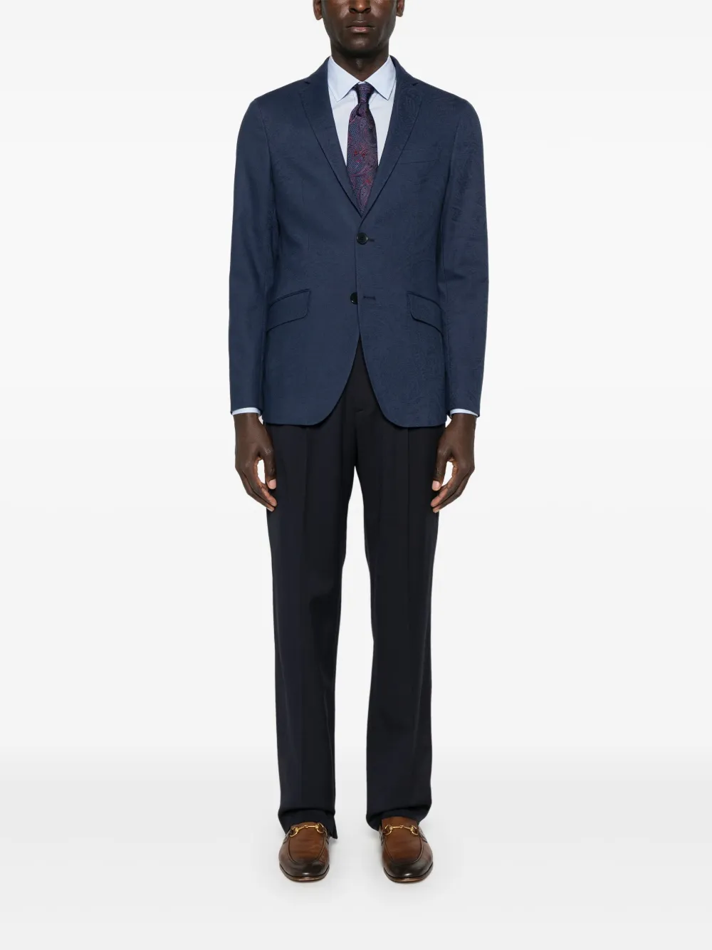MRIB0002AV607 CAMISA "ETRO" S0M   - azul celeste