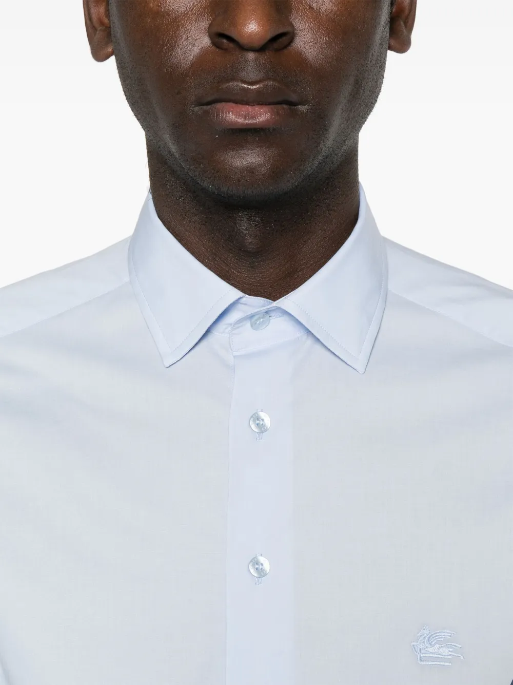 MRIB0002AV607 CAMISA "ETRO" S0M   - azul celeste