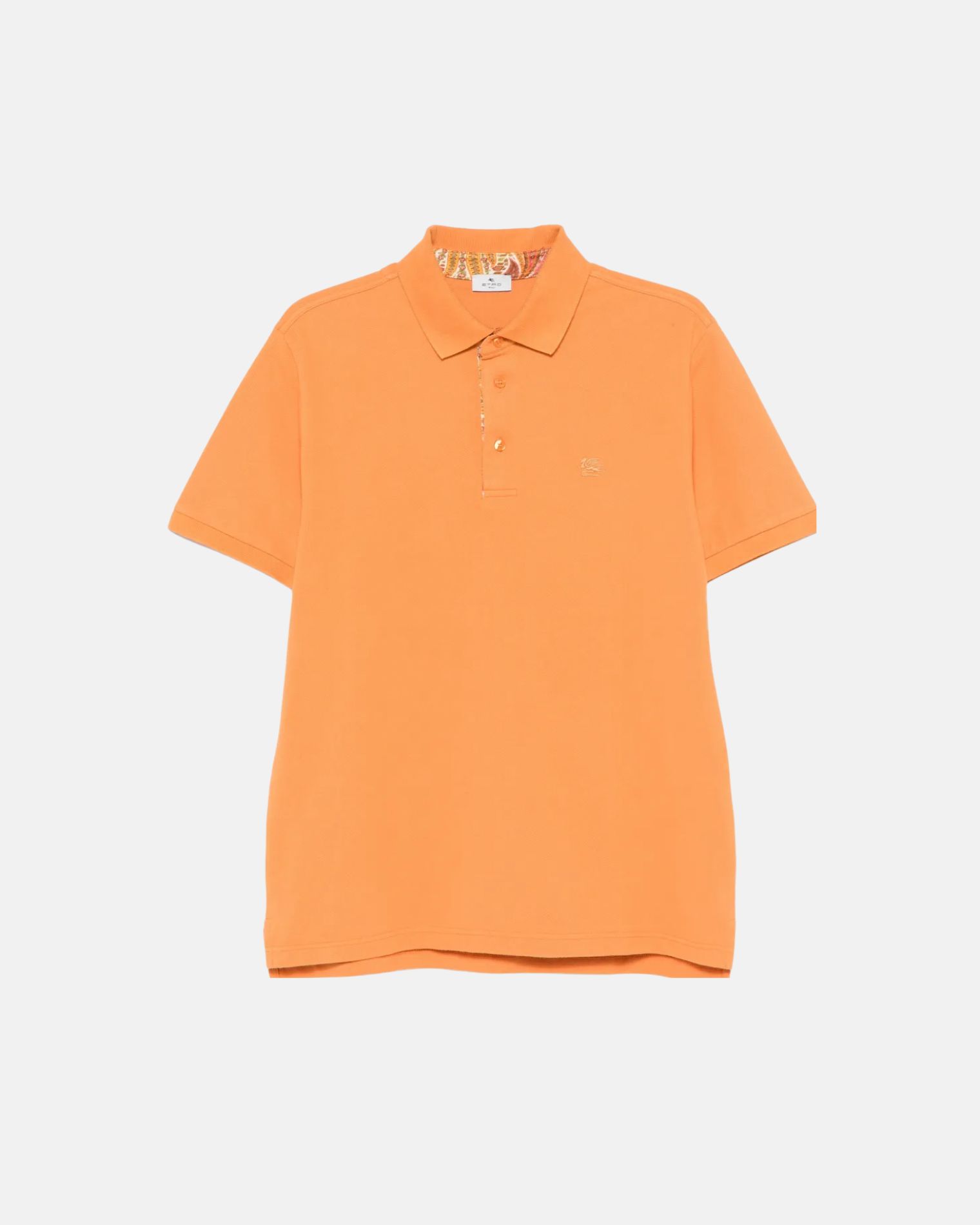 MRMD0005AJ264 POLO MC INTERNO PAISLEY ETRO S8M  NARANJA