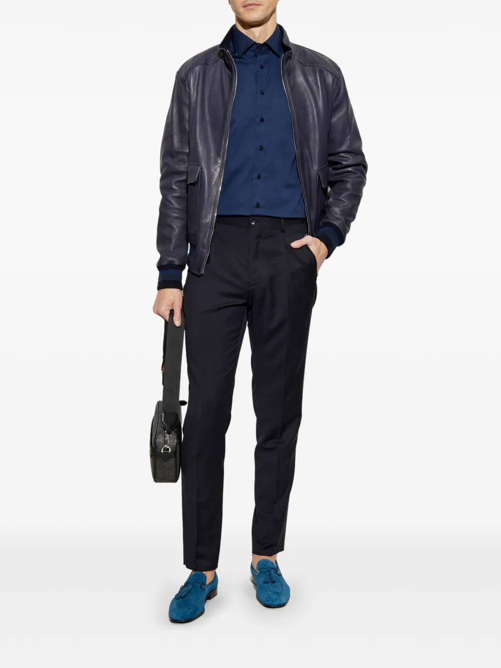 MRIB0002AV607 CAMISA "ETRO" S0M   - marino