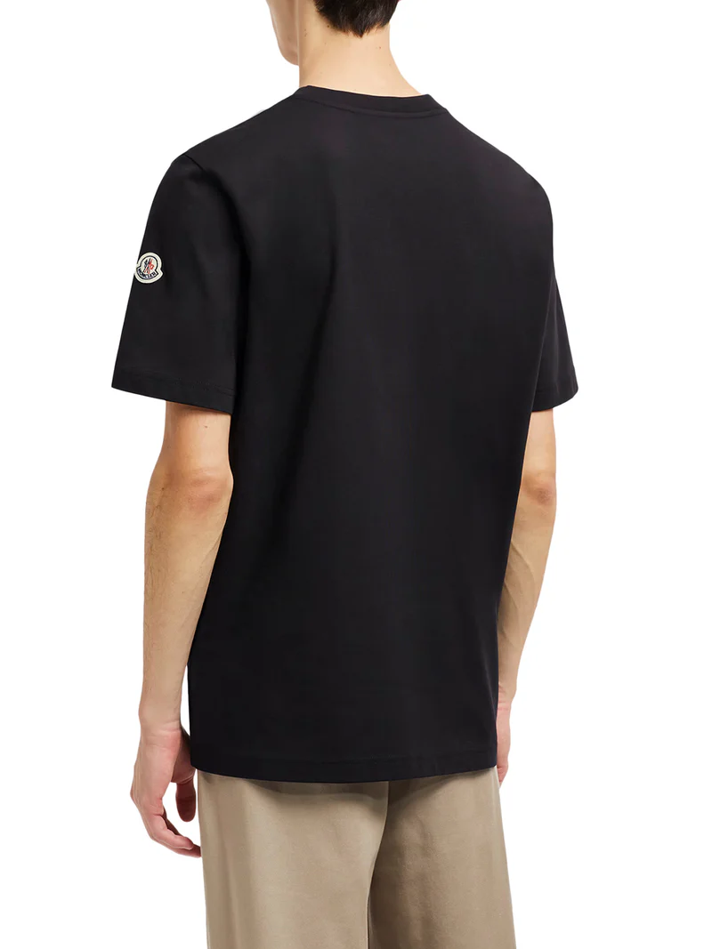 8C0001189AJS CAMISETA ESTAMPA LOGO "MONCLER" S8M