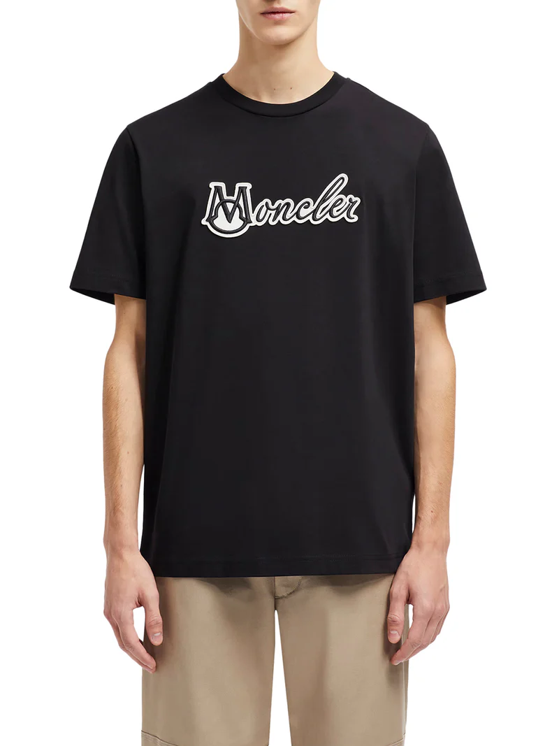 8C0001189AJS CAMISETA ESTAMPA LOGO "MONCLER" S8M