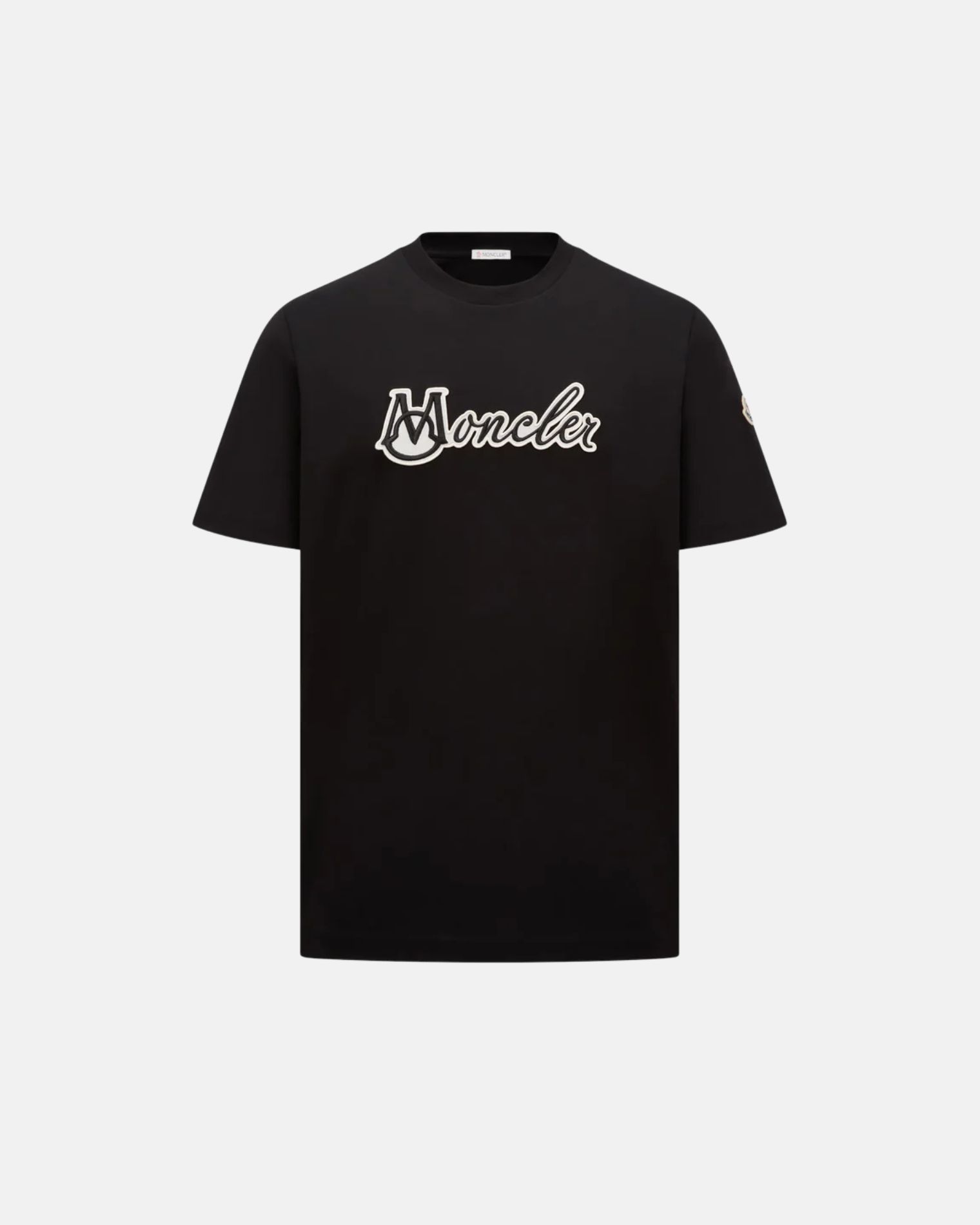 8C0001189AJS CAMISETA ESTAMPA LOGO "MONCLER" S8M