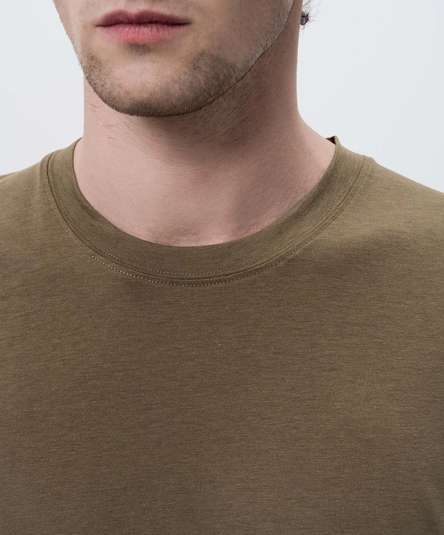 JCS004JMT002S23 CAMISETA  LYOCELL TOM FORD S8M  KHAKI