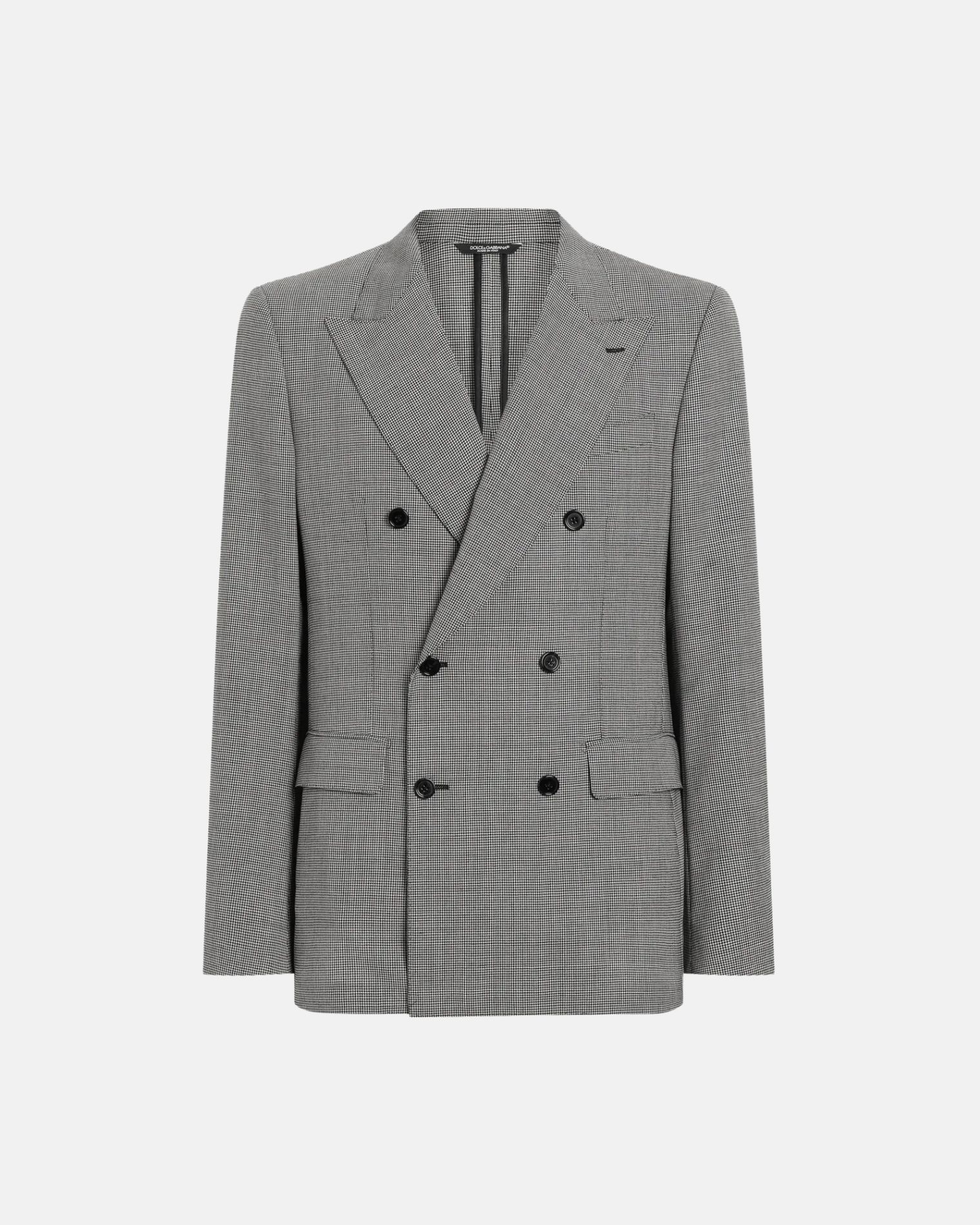 G2QS7TFQ2OI AMERICANA CRUZADA PATA DE GALLO  DOLCE & GABBANA S8M  BLANCO NEGRO