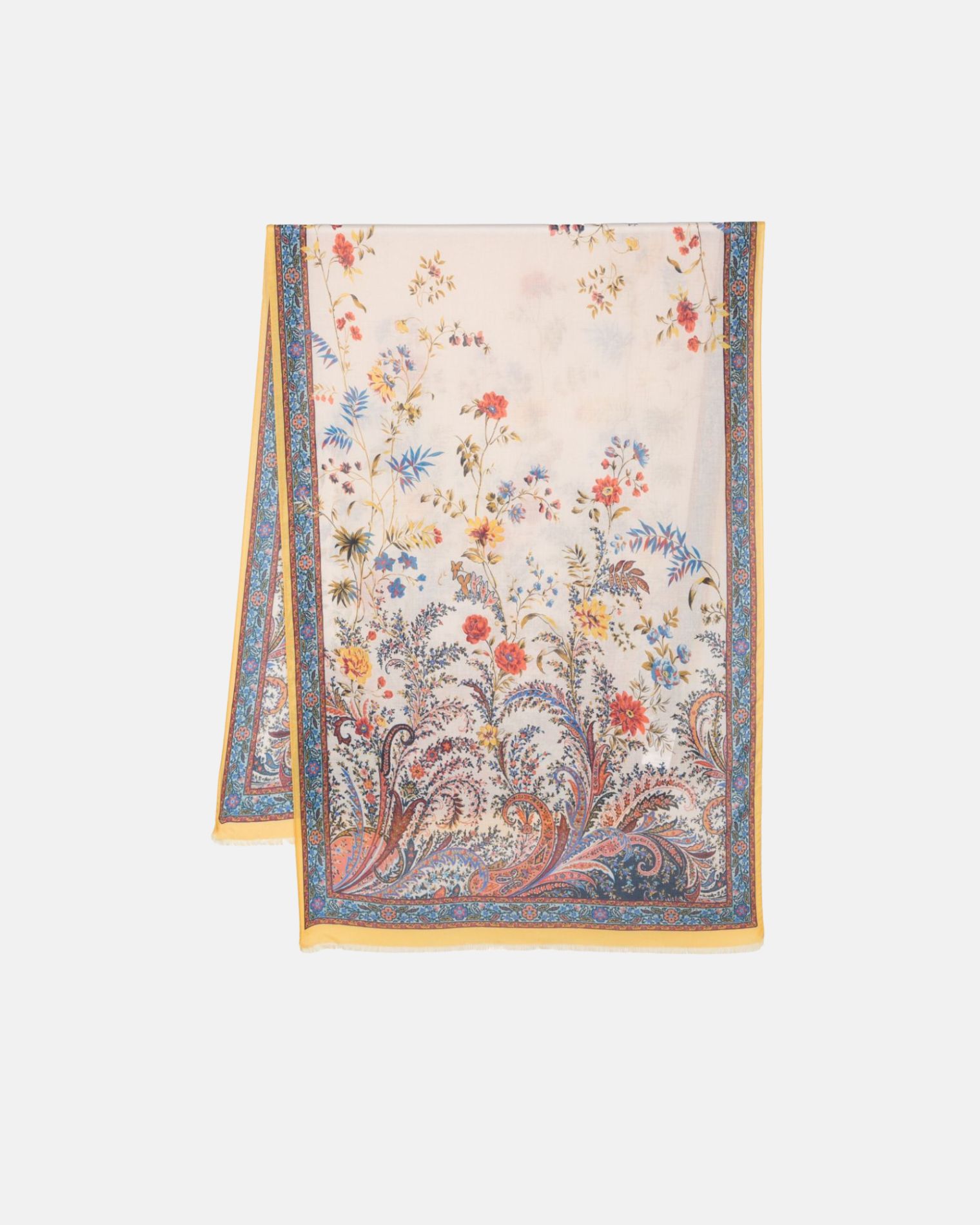 MATAA0007 AV223 FOULARD ESTAMPADO FLORAL ETROS6M CRUDO