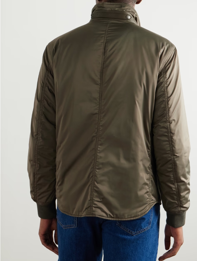 OBS047FMN045S25 CAZADORA NYLON HUSKIE TOM FORD S8M  VERDE SAGE