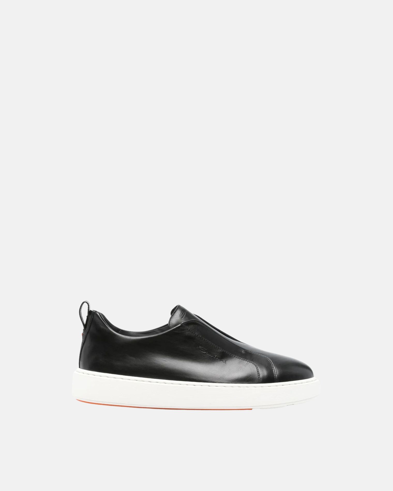 MBCD21995BARTMVIN01 SNEAKERS TENIS SIN CORDÓN SANTONI S8M NEGRO