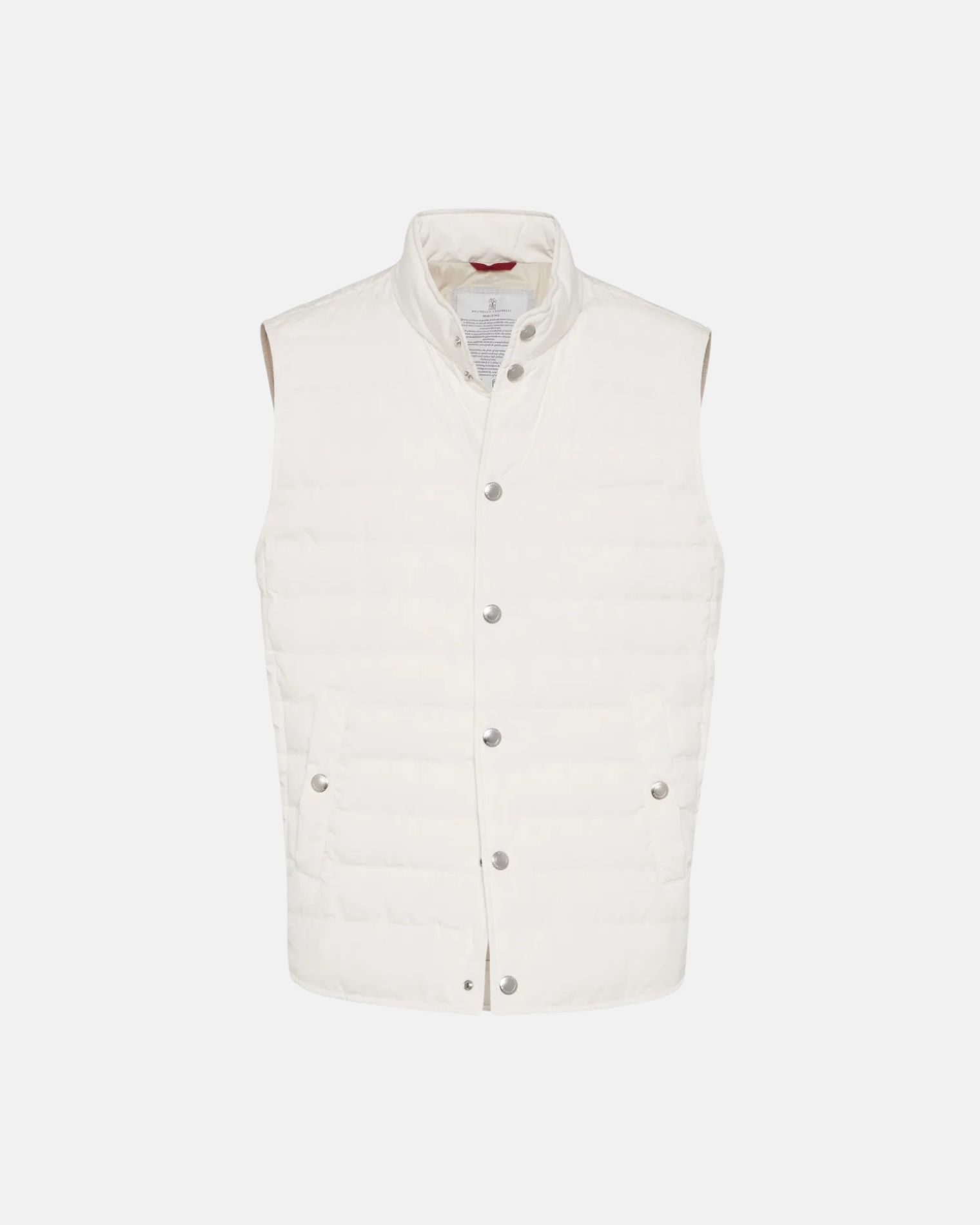 MM4911711 CHALECO PLUMIFERO LIGERO BRUNELLO CUCINELLI F9M  BEIGE