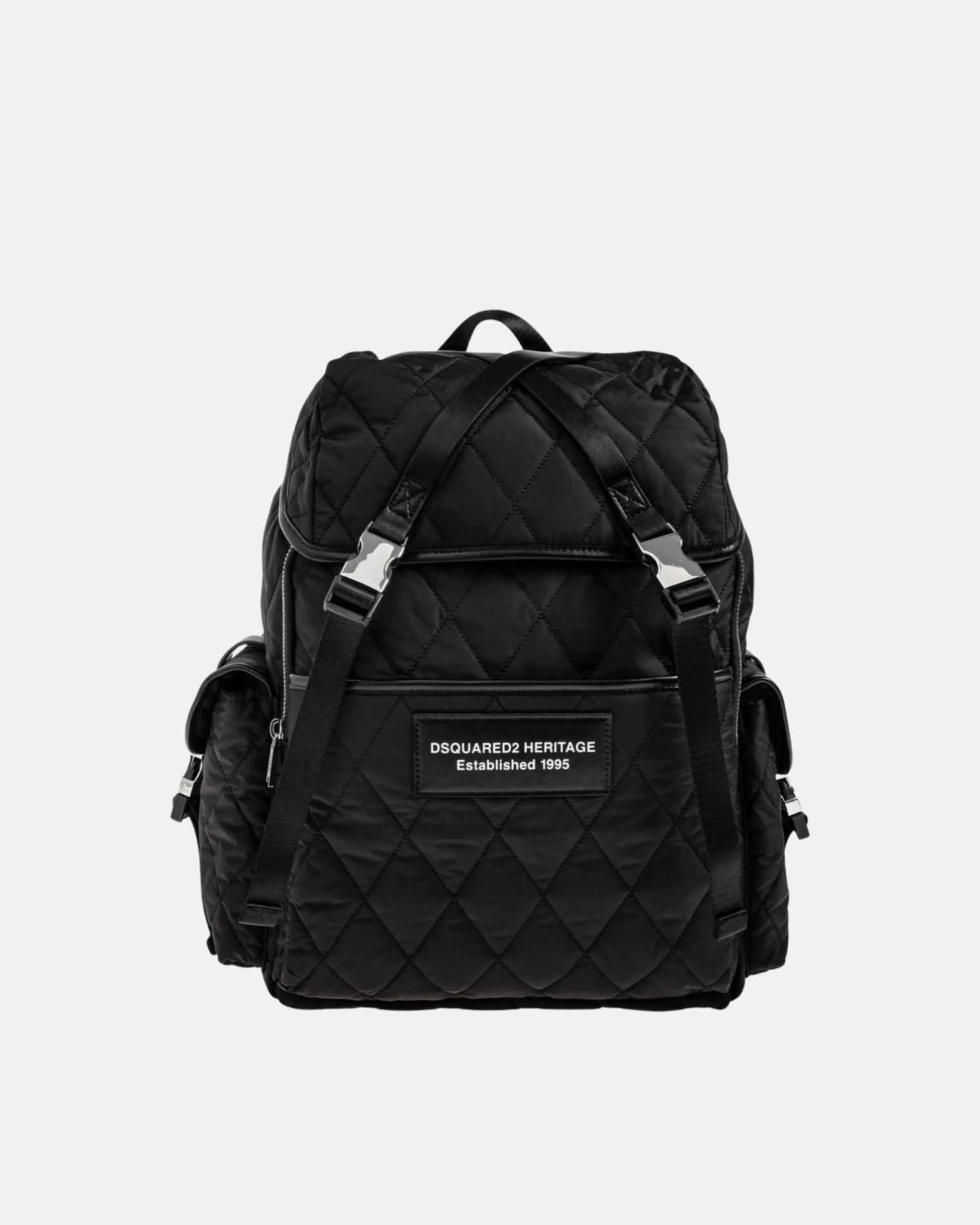 BPM012211702380 MOCHILA NYLON ACOLCHADA DSQUARED2 F9M NEGRO