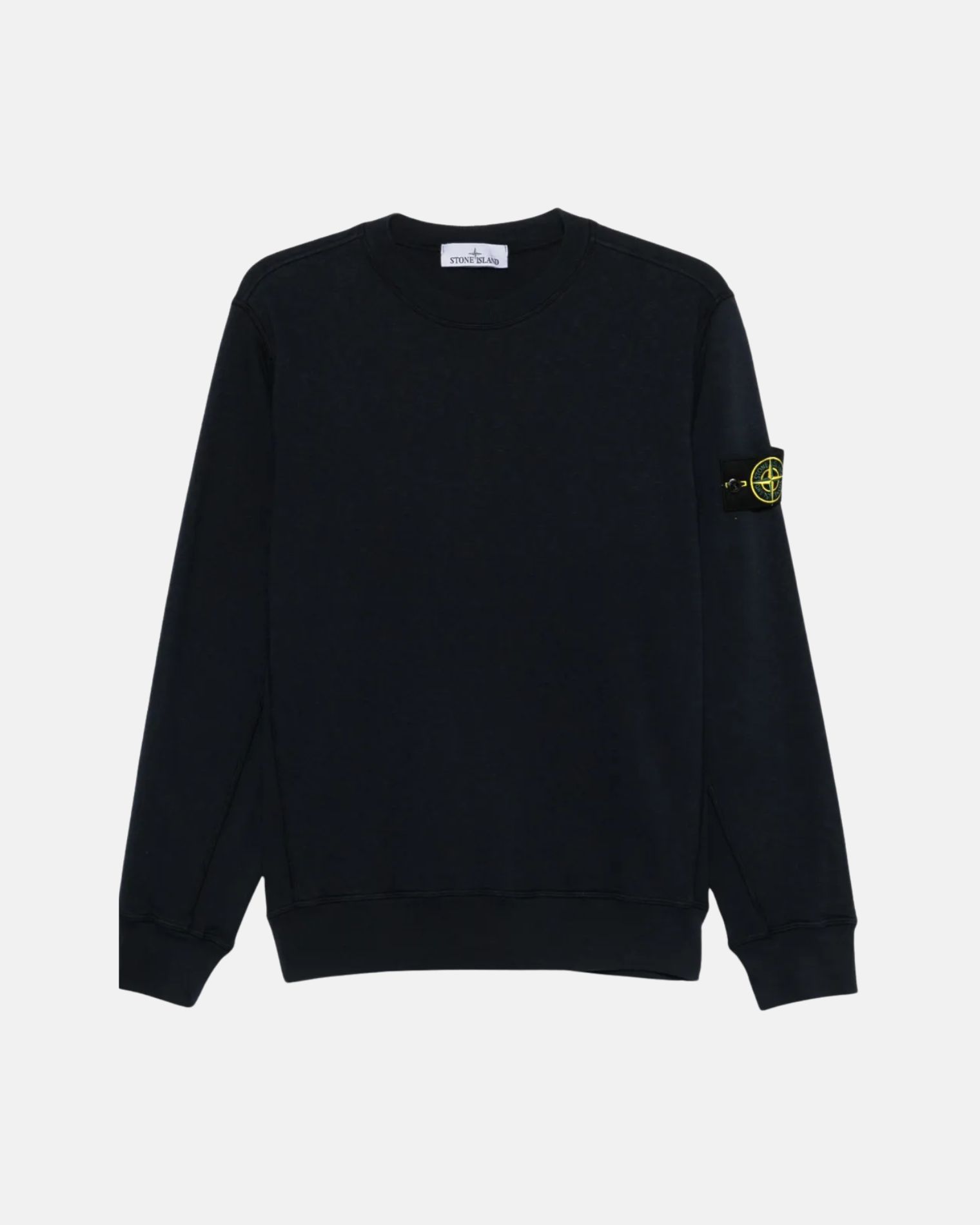 6100060S0051 SUDADERA CUELLO REDONDO "STONE ISLAND" F9M - negro