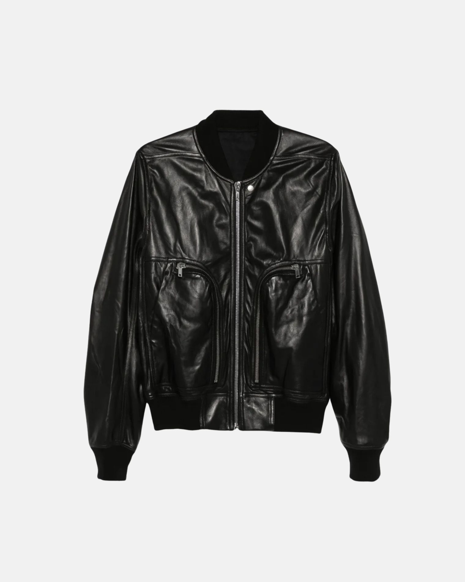 RU02E1749 BAUHAUS FLIGHT BOMBER RICK OWENS F9M NEGRO