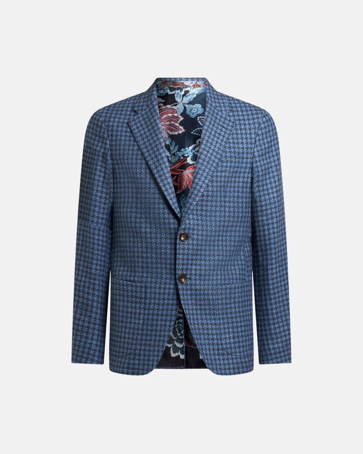 MRCA000799TTB65 AMERICANA LANA PATA DE GALLO  ETRO F9M  AZUL CELESTE