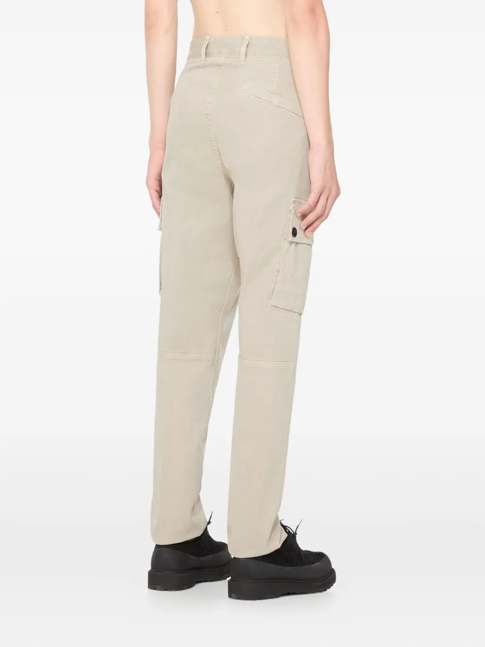 3100034S00L1 PANTALÓN CARGO GABARDINA STRECHT STONE ISLAND F9M BEIGE DESIERTO