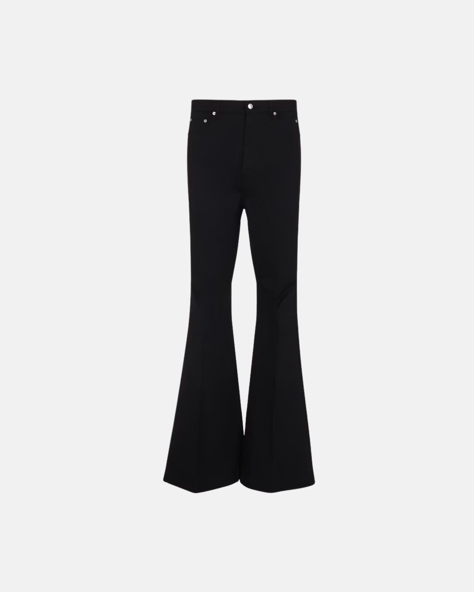 RU02E1335 PANTALÓN 5B PATA ELEFANTE BOLAN RICK OWENS F9M NEGRO