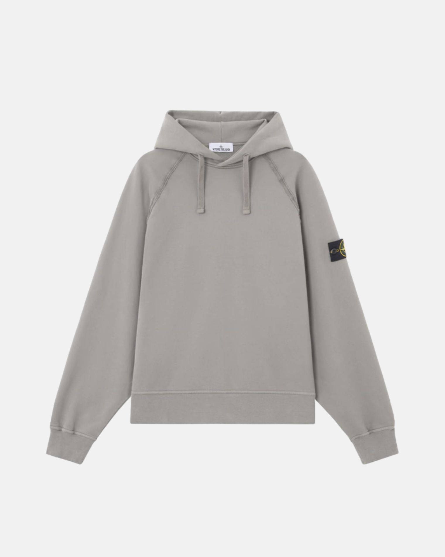 6100062S0051 SUDADERA CAPUCHA "STONE ISLAND" F9M     - cemento