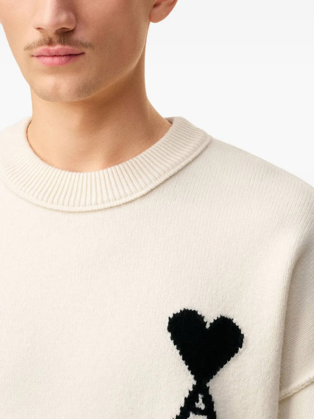 H25UKS8380018 C/REDONDO  FIELTRO LANA DE COEUR AMI PARIS F9M  CRUDO NEGRO