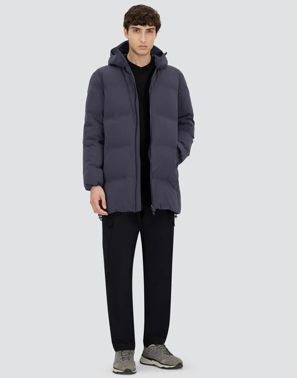 PI001246U1246U12590SZ PLUMIFERO LARGO BISTRECH NEW IMPACT HERNO F9M  MARINO