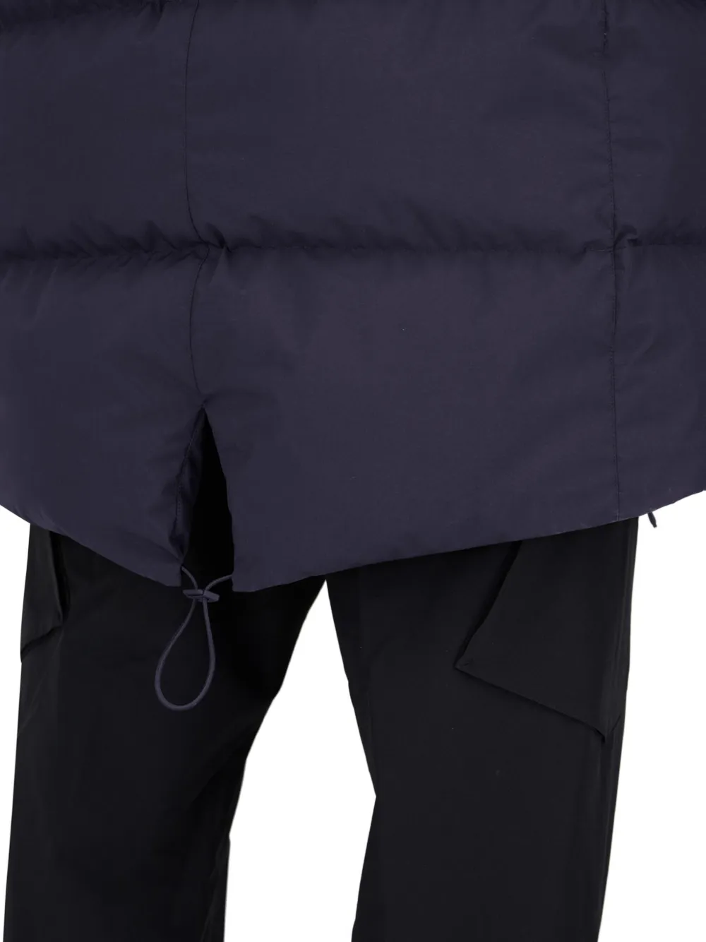 PI001240U12840 PLUMIFERO LARGO GORETEX HERNO F9M   MARINO