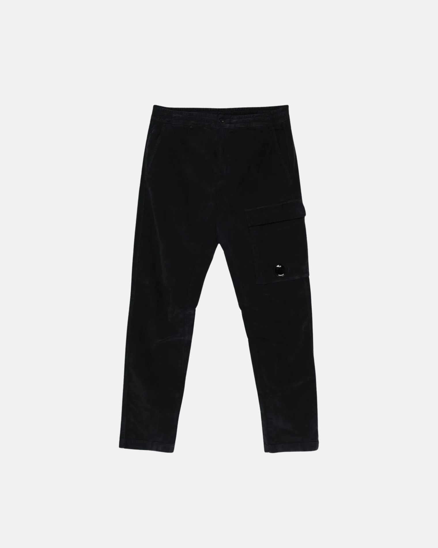 19CMPA169A0064100  PANTALÓN CARGO JOGGING PANA C.P. COMPANY F9M  NEGRO