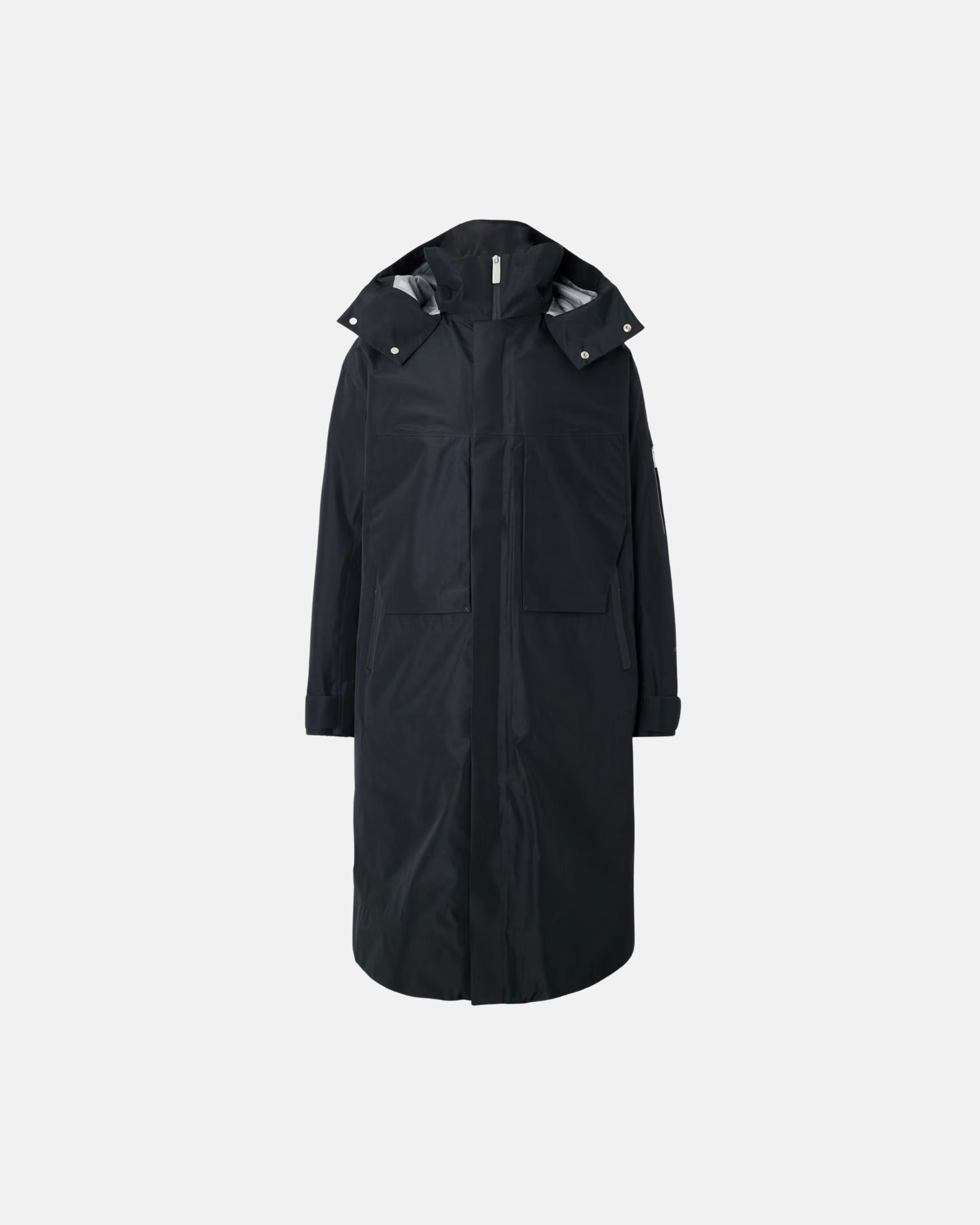 PA00045UL11127 PARKA LARGA 3LAYERS  LAMINAR F9M SWAP  NEGRO