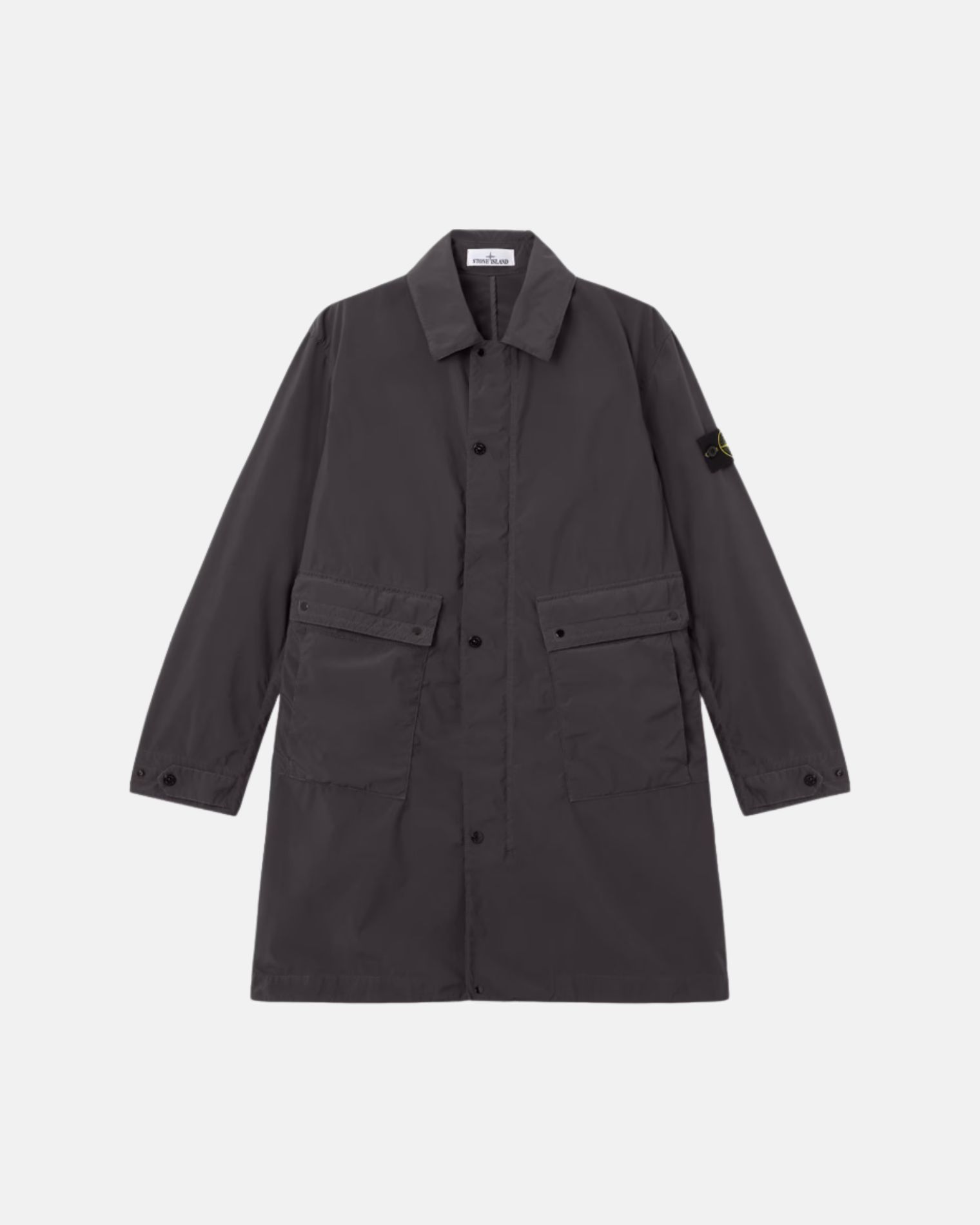 7100007S0042 CHAQUETÓN LARGO STONE ISLAND SZM  ANTRACITA