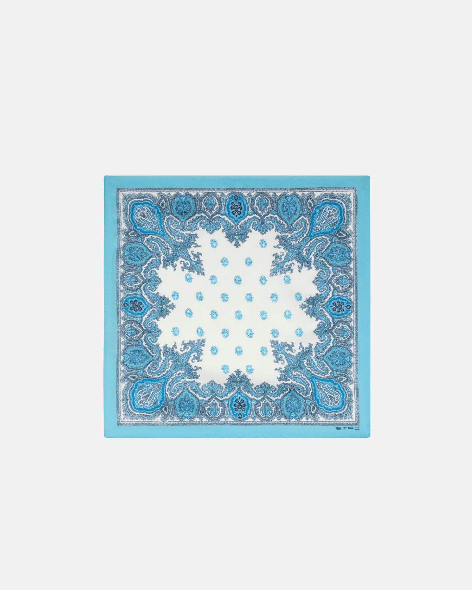 MAUA0004AKH60  PAÑUELO  ESTAMPADO PAISLEY ETRO SZM     AZUL