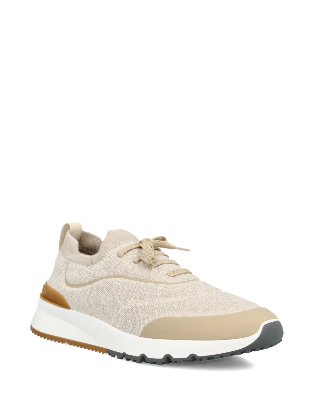 MZUEHRO34232  SNEAKER "RUNNING" PUNTO "BRUNELLO CUCINELLI" SZM - beige
