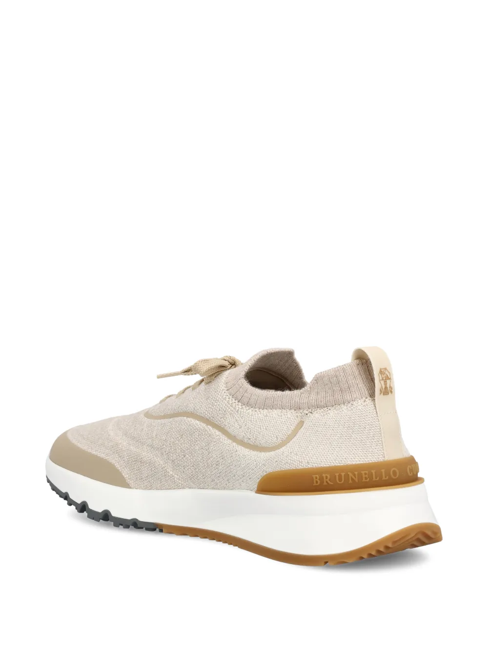 MZUEHRO34232  SNEAKER "RUNNING" PUNTO "BRUNELLO CUCINELLI" SZM - beige